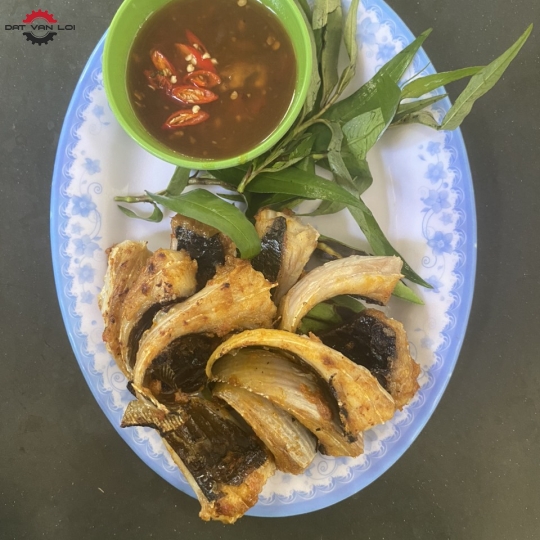 Cá Đuối Nướng Muối Ớt